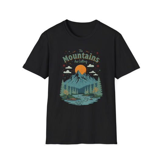 Printify T-Shirt Stars Mountains Are Calling T-Shirt