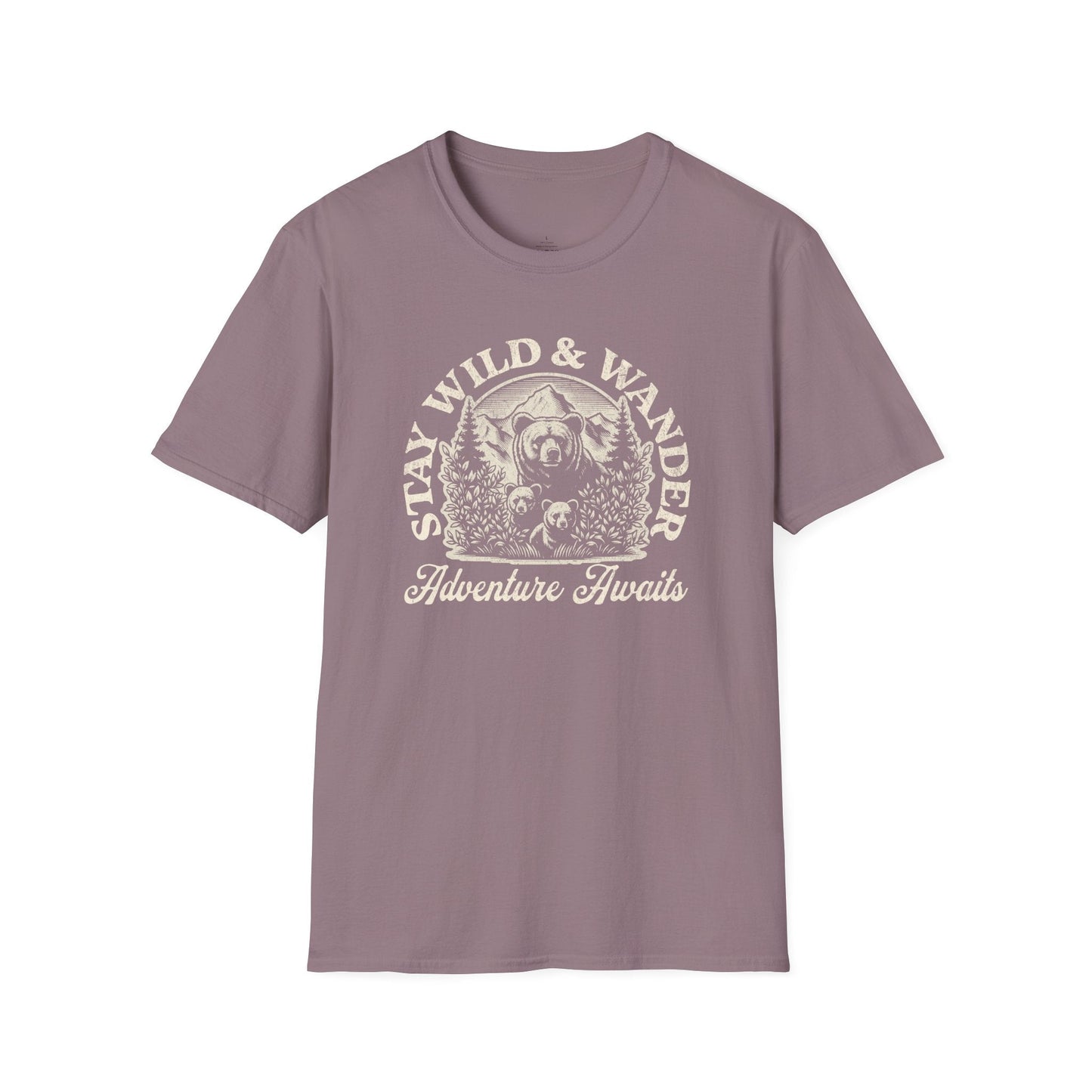 Printify T-Shirt Stay Wild and Wander T-Shirt