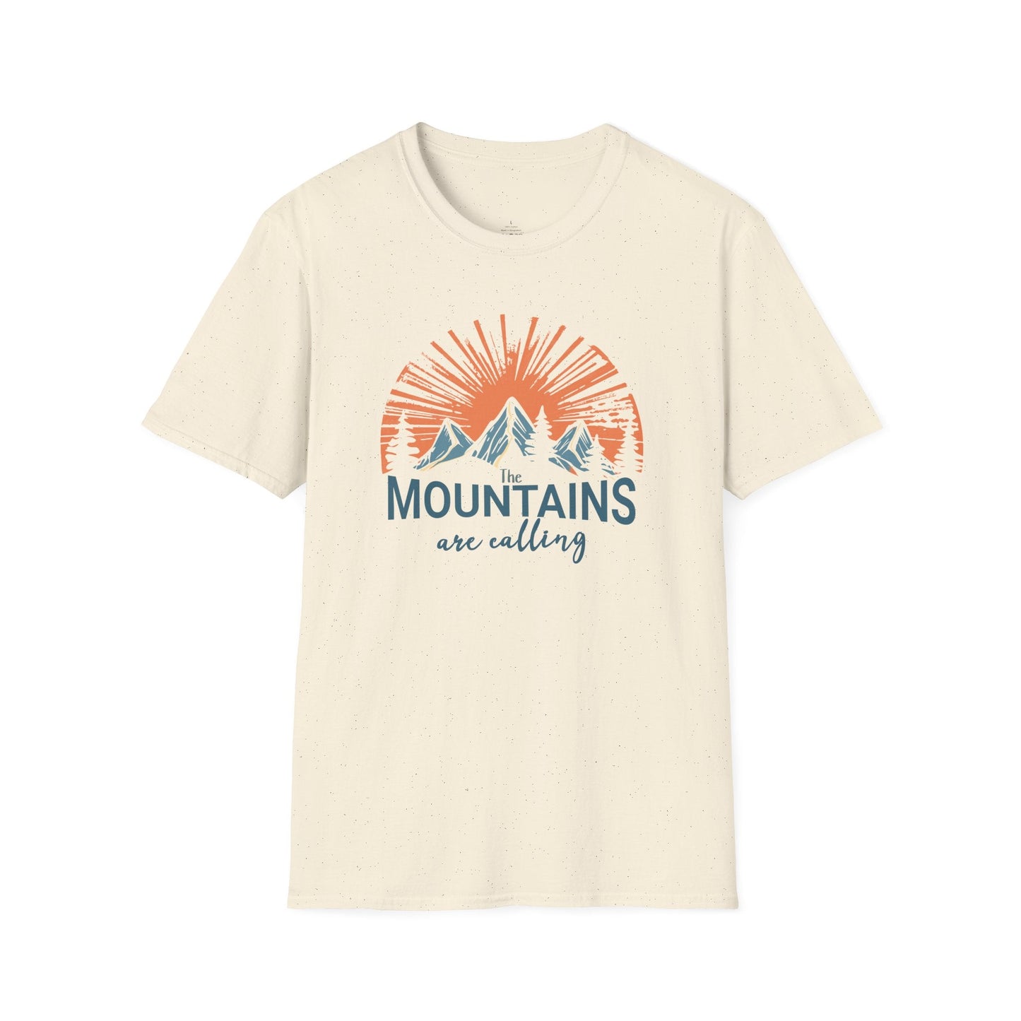 Printify T-Shirt Sunset Mountains are Calling T-Shirt