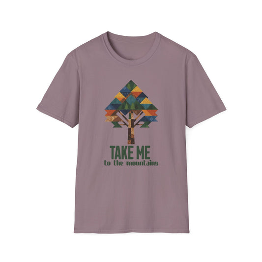 Printify T-Shirt Take Me to the Mountains T-Shirt