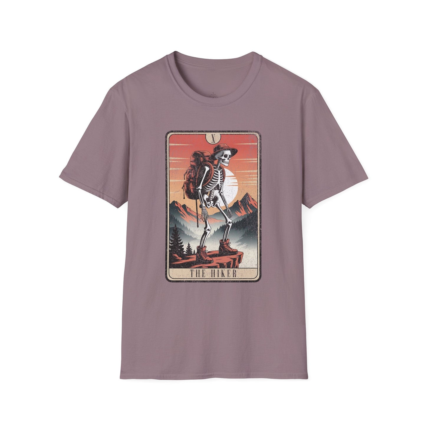 Printify T-Shirt Tarot Hiker T-Shirt