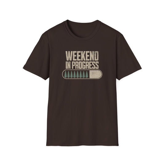 Printify T-Shirt Weekend in Progress T-Shirt