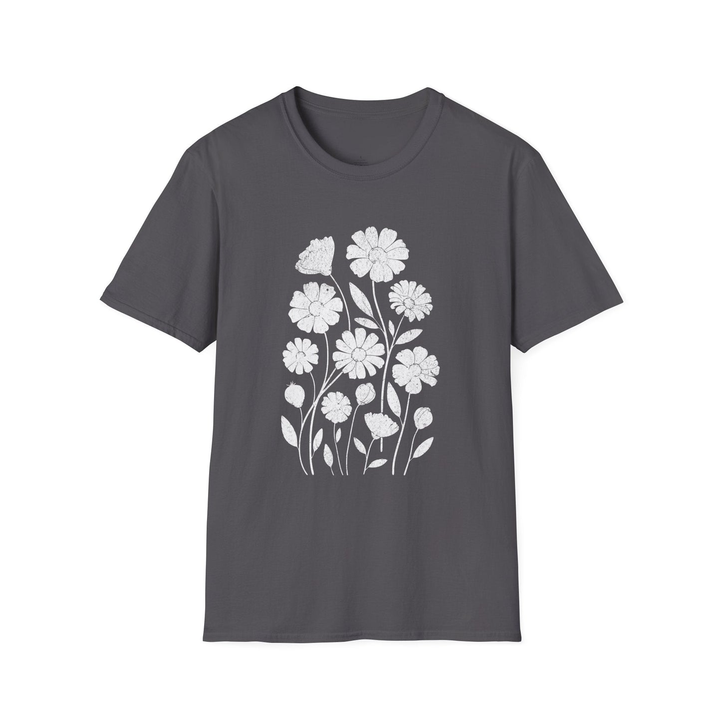 Printify T-Shirt Wildflower Garden T-Shirt