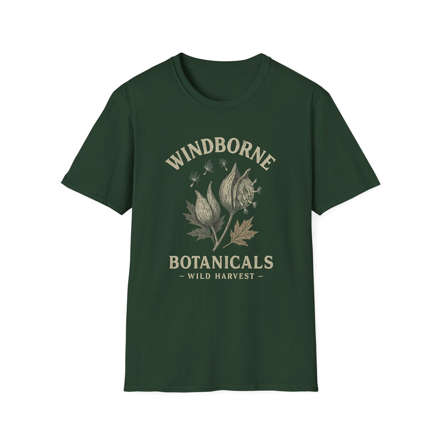Printify T-Shirt Windborne Botanicals T-Shirt