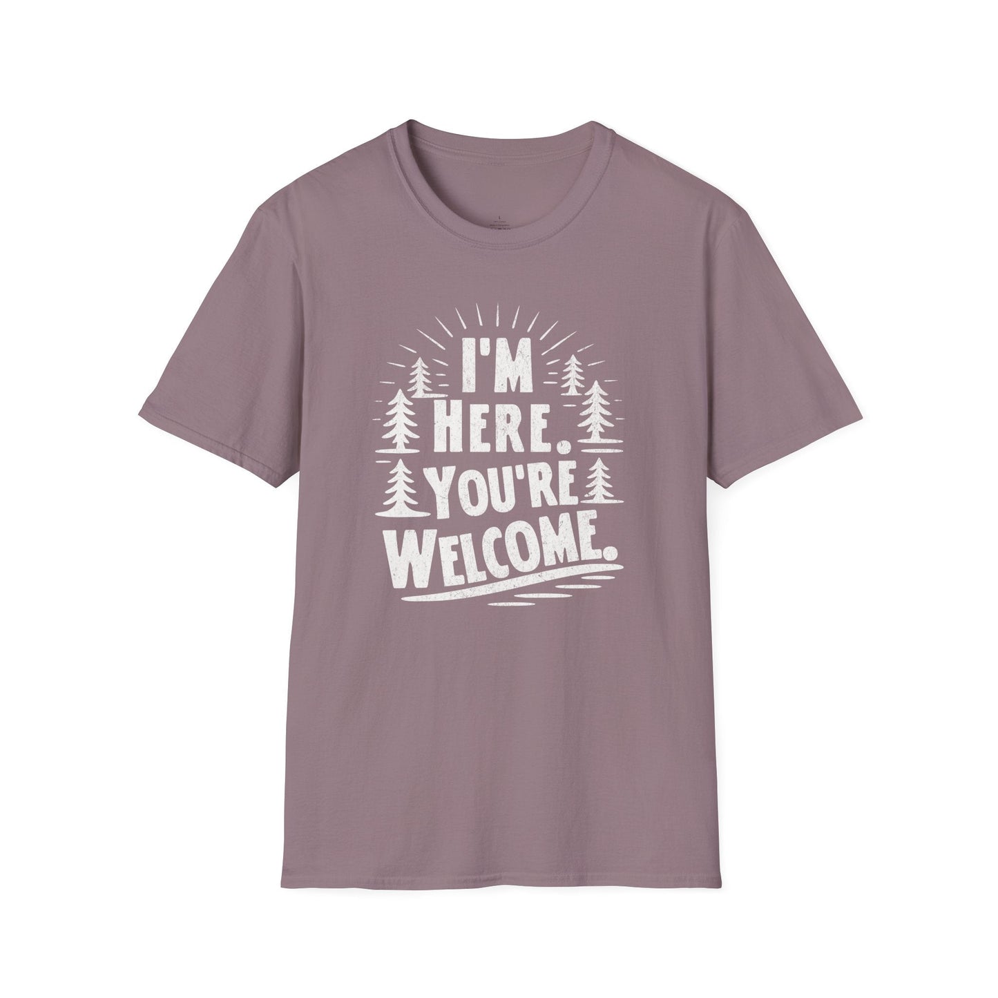 Printify T-Shirt You're Welcome Trees T-Shirt