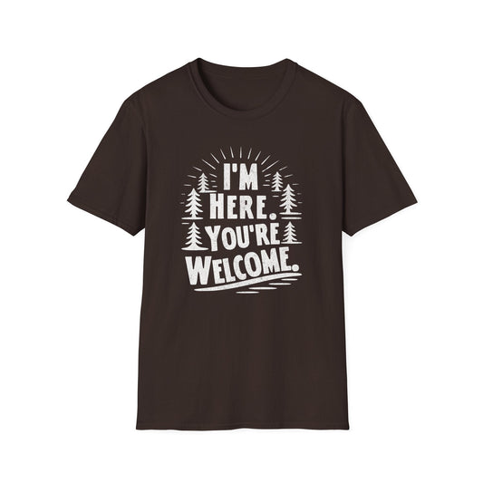 Printify T-Shirt You're Welcome Trees T-Shirt