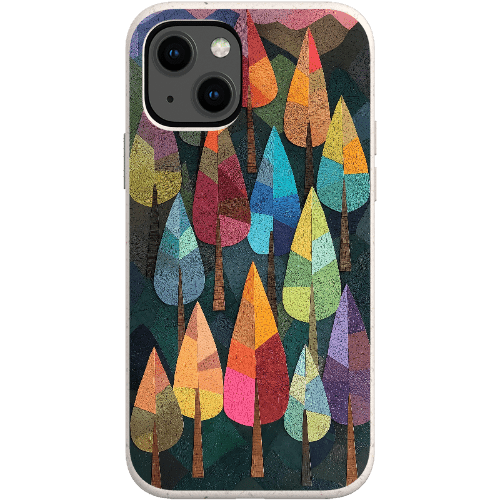 Stepping Green Phone Case Abstract Forest Bio Case