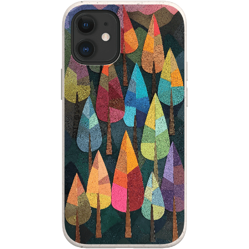 Stepping Green Phone Case Abstract Forest Bio Case