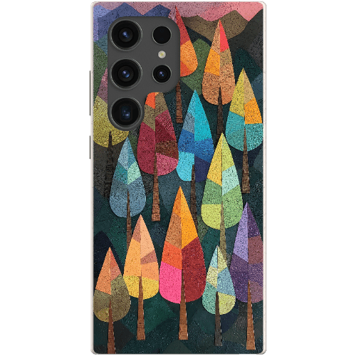 Stepping Green Phone Case Abstract Forest Bio Case