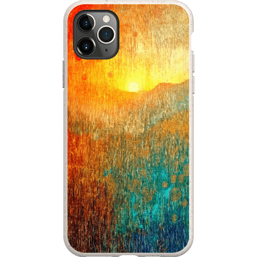 Stepping Green Phone Case Abstract Sunset Bio Case