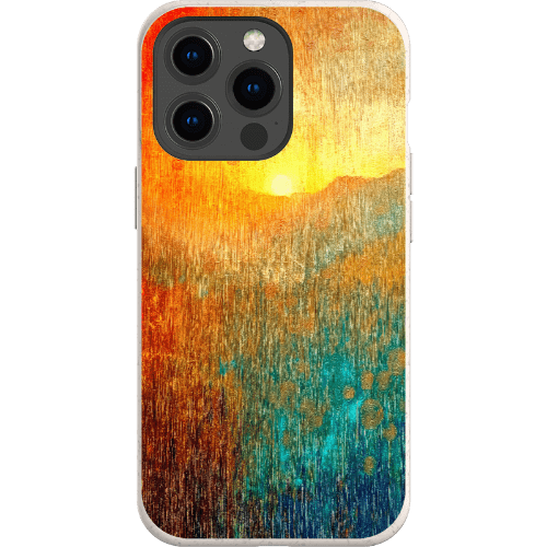Stepping Green Phone Case Abstract Sunset Bio Case