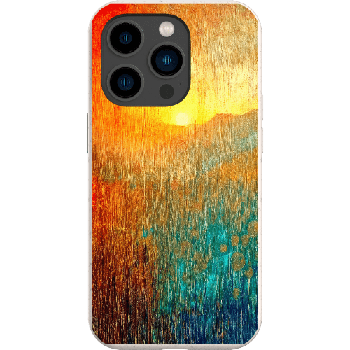 Stepping Green Phone Case Abstract Sunset Bio Case