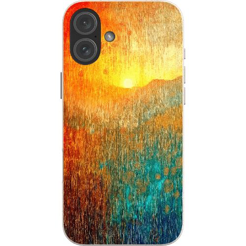 Stepping Green Phone Case Abstract Sunset Bio Case