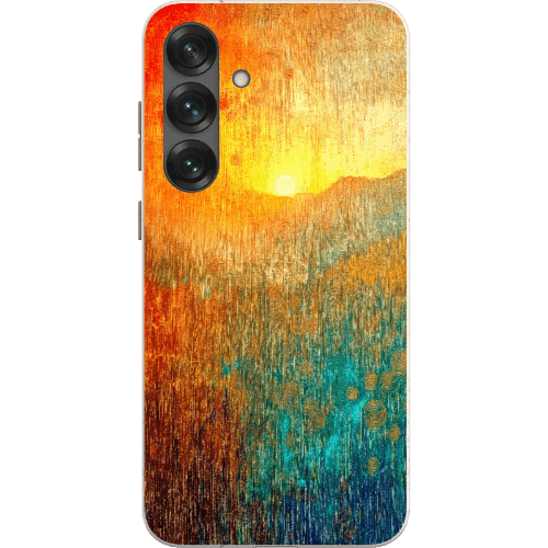 Stepping Green Phone Case Abstract Sunset Bio Case