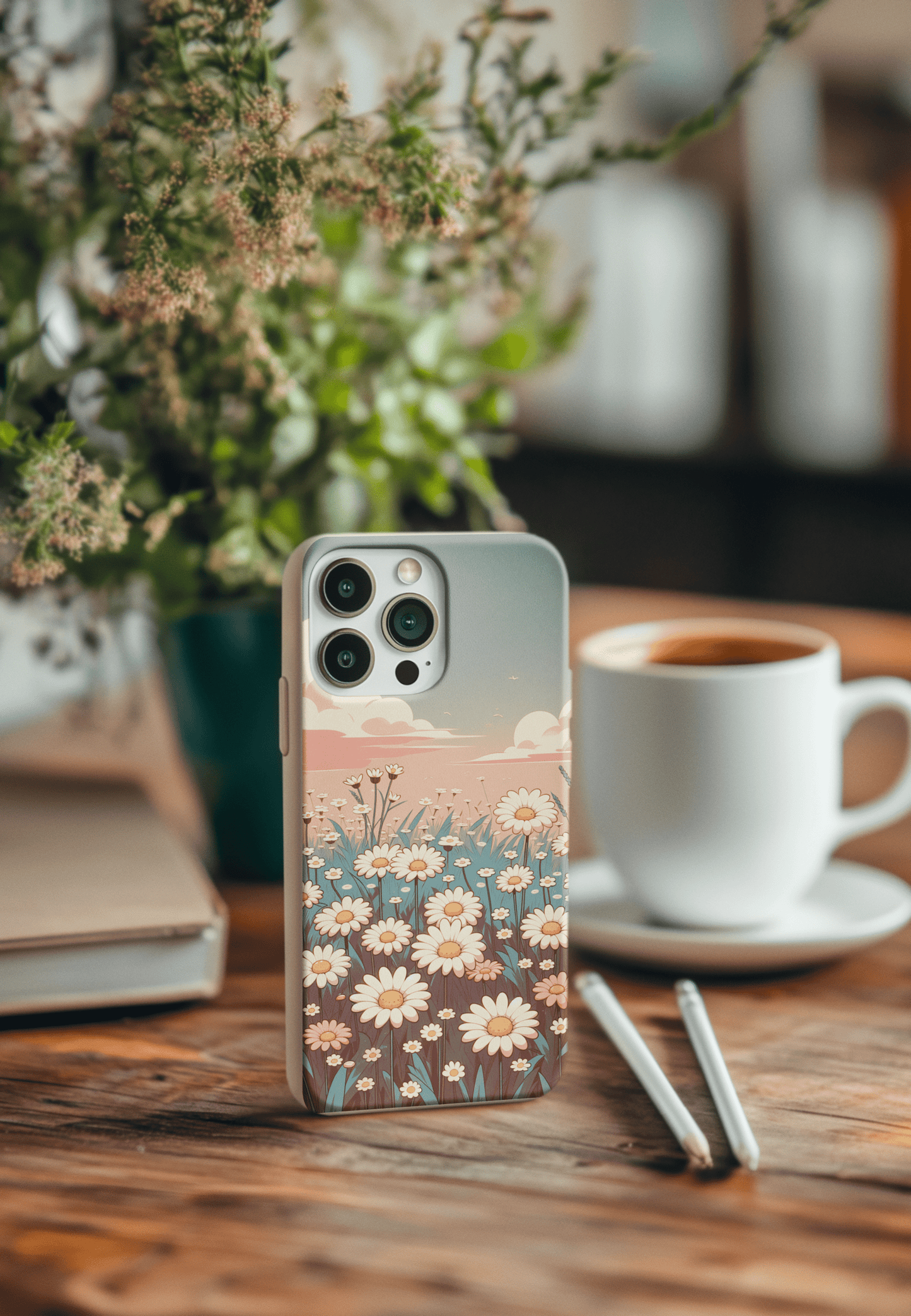 Stepping Green Phone Case Anime Daisy Bio Case