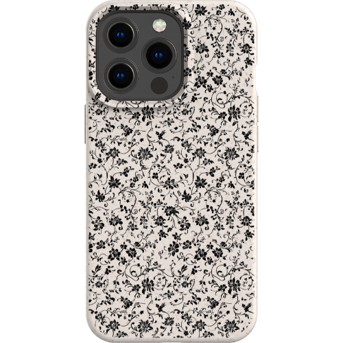 Stepping Green Phone Case Black Lace Bio Case