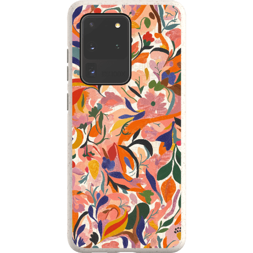 Stepping Green Phone Case Botanical Doodle Bio Case