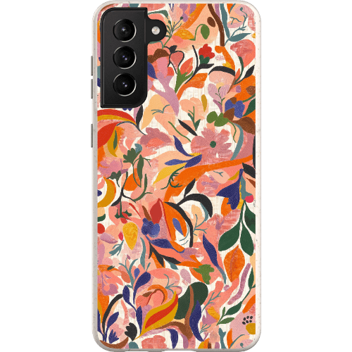 Stepping Green Phone Case Botanical Doodle Bio Case
