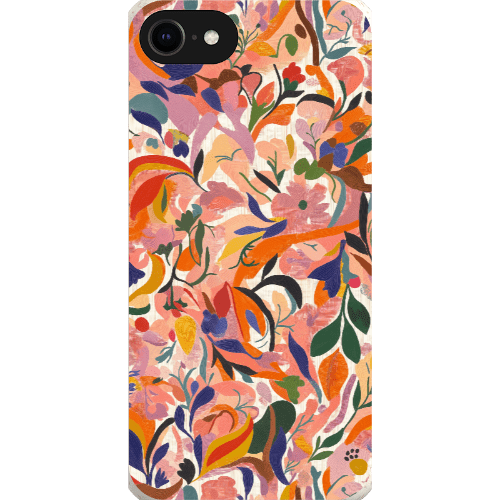 Stepping Green Phone Case Botanical Doodle Bio Case