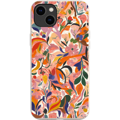 Stepping Green Phone Case Botanical Doodle Bio Case