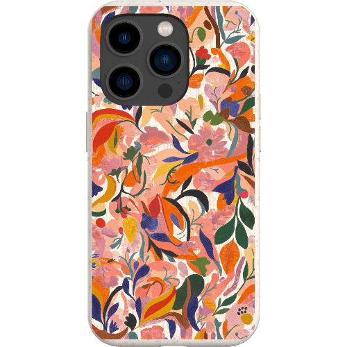 Stepping Green Phone Case Botanical Doodle Bio Case