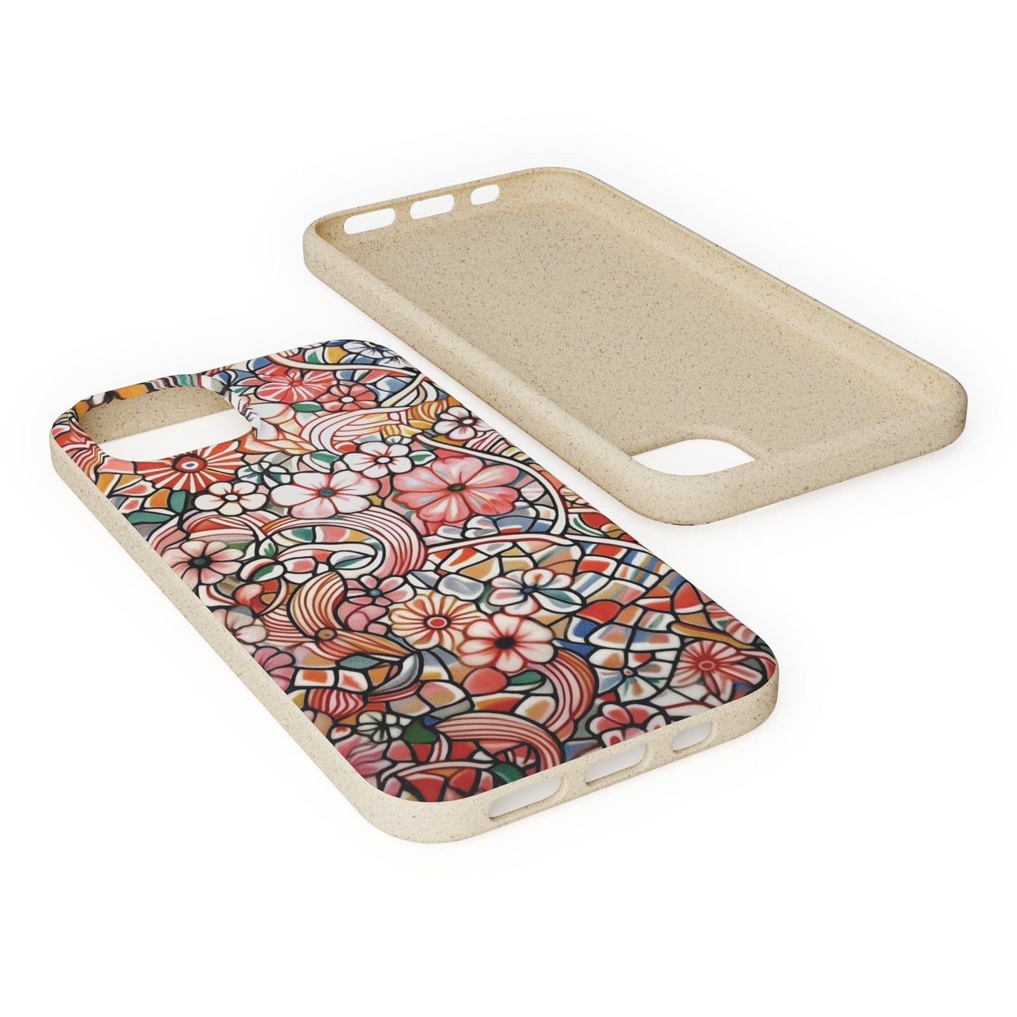 Stepping Green Phone Case Candy Flower Doodle Bio Case