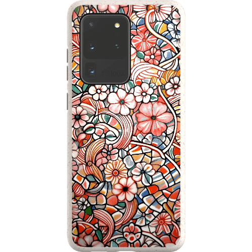 Stepping Green Phone Case Candy Flower Doodle Bio Case