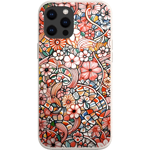 Stepping Green Phone Case Candy Flower Doodle Bio Case