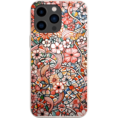 Stepping Green Phone Case Candy Flower Doodle Bio Case