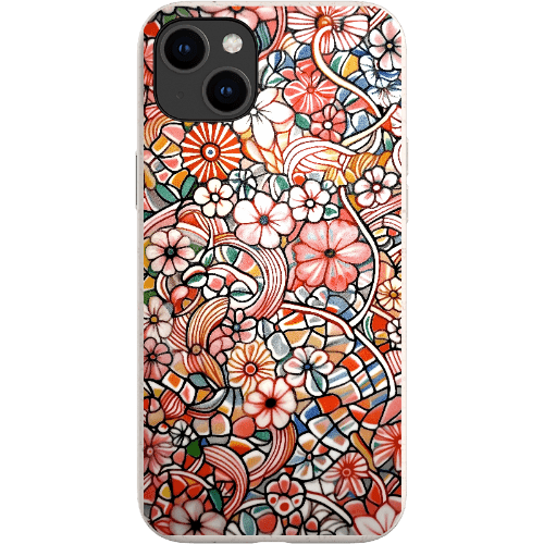 Stepping Green Phone Case Candy Flower Doodle Bio Case