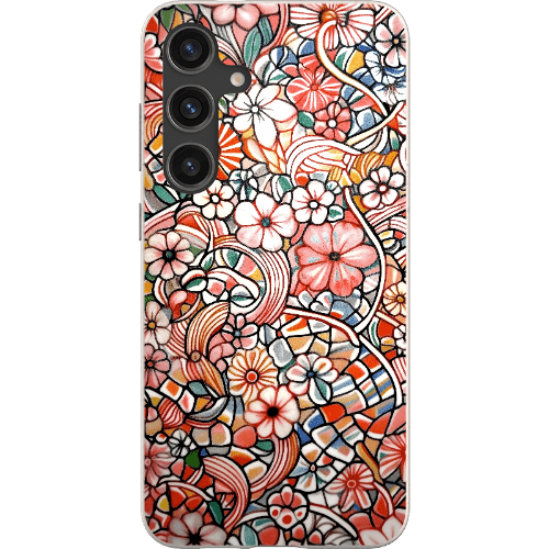 Stepping Green Phone Case Candy Flower Doodle Bio Case