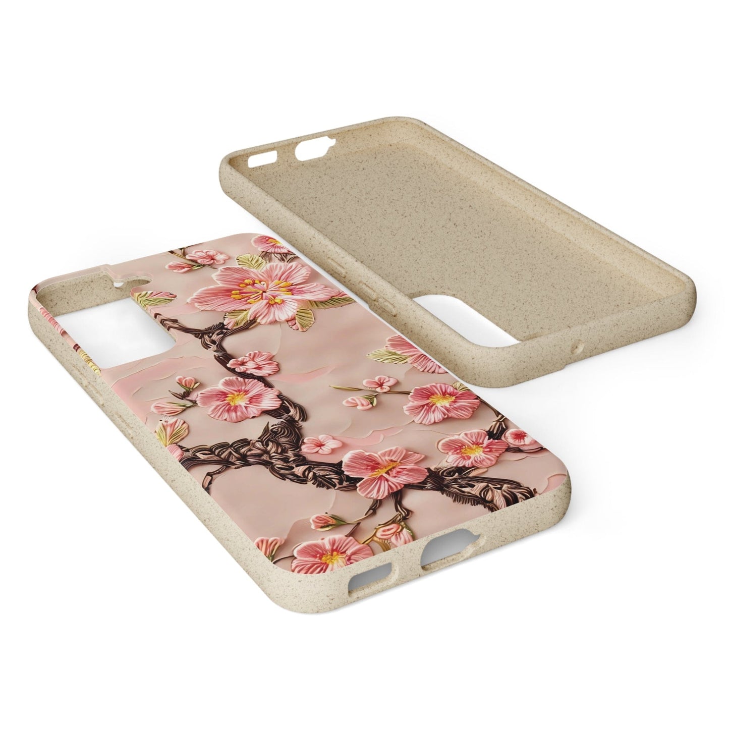 Stepping Green Phone Case Cherry Blossom Bio Case
