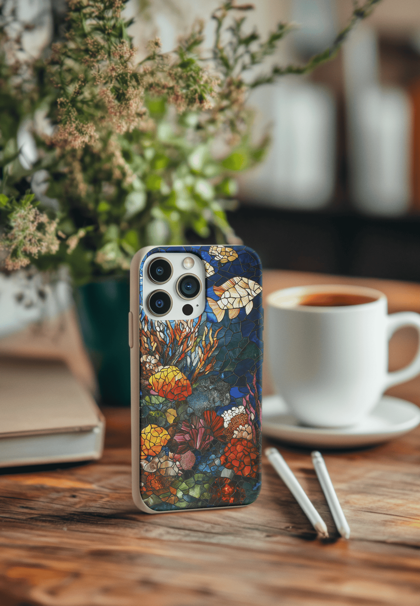 Stepping Green Phone Case Coral Reef 3 Bio Case