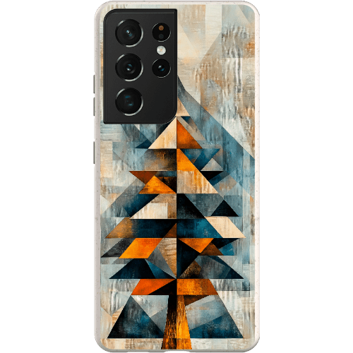 Stepping Green Phone Case Cubist Pine Tree Bio Case
