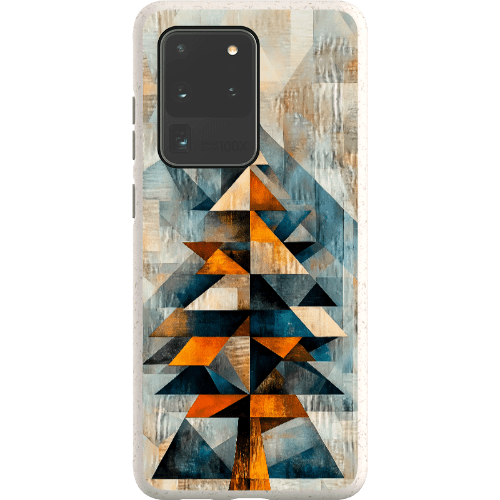 Stepping Green Phone Case Cubist Pine Tree Bio Case