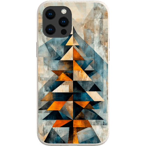Stepping Green Phone Case Cubist Pine Tree Bio Case