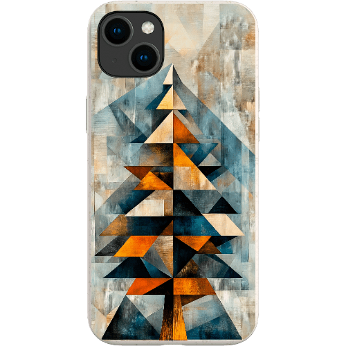 Stepping Green Phone Case Cubist Pine Tree Bio Case