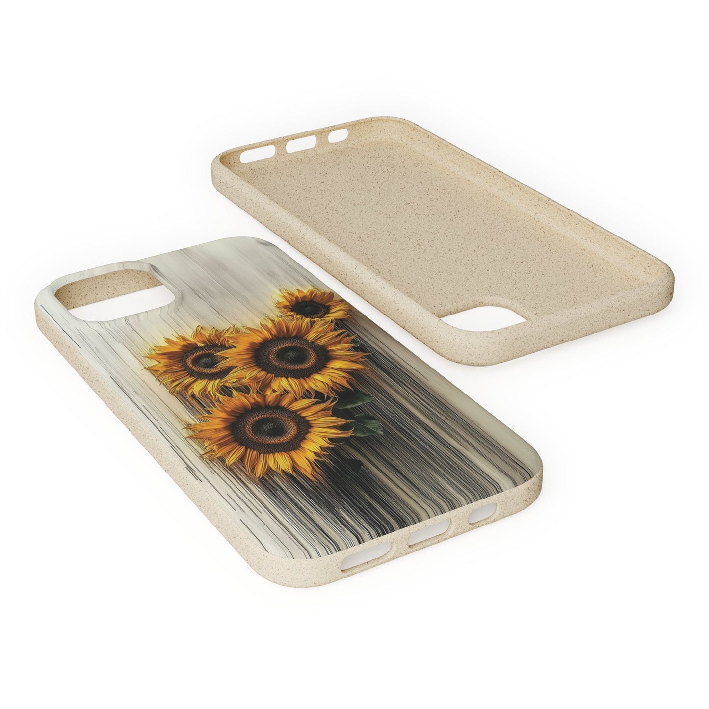 Stepping Green Phone Case Dripping Sunflowers Bio Case