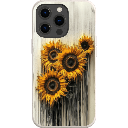 Stepping Green Phone Case Dripping Sunflowers Bio Case