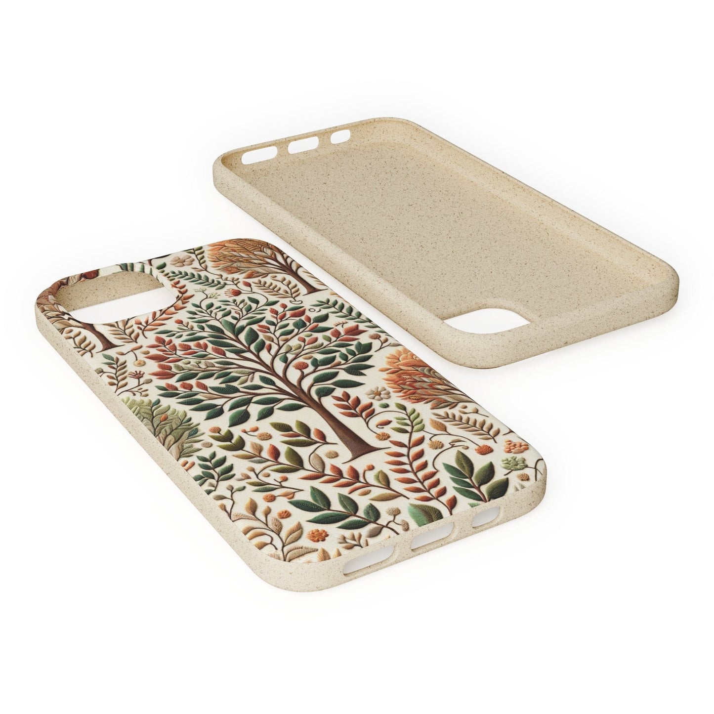 Stepping Green Phone Case Fall Trees Bio Case