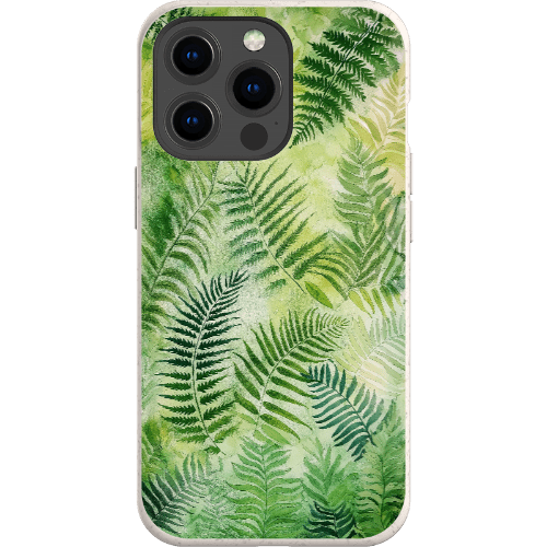 Stepping Green Phone Case Fern Leaves Bio Case