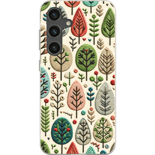 Stepping Green Phone Case Festive Trees Bio Case