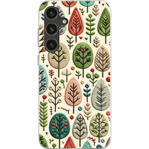 Stepping Green Phone Case Festive Trees Bio Case