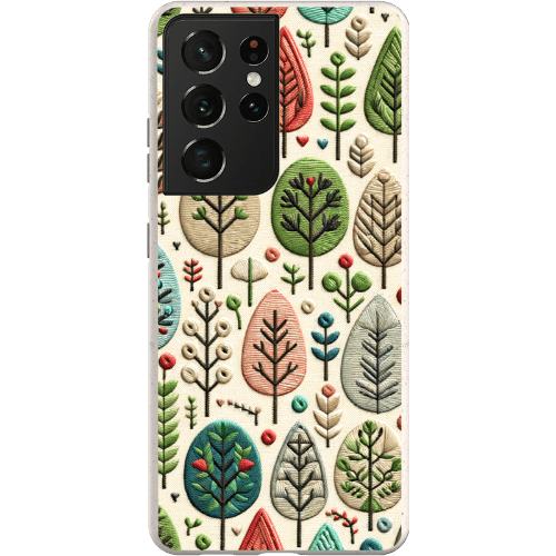 Stepping Green Phone Case Festive Trees Bio Case