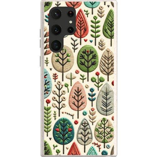 Stepping Green Phone Case Festive Trees Bio Case