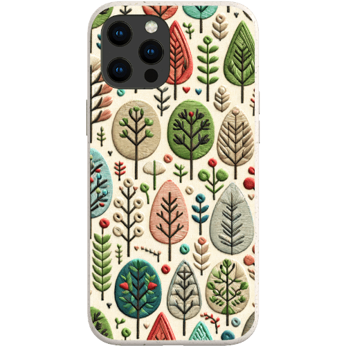 Stepping Green Phone Case Festive Trees Bio Case