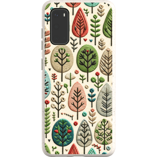 Stepping Green Phone Case Festive Trees Bio Case