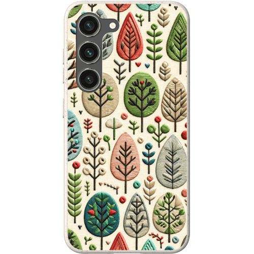 Stepping Green Phone Case Festive Trees Bio Case