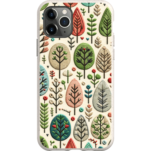 Stepping Green Phone Case Festive Trees Bio Case