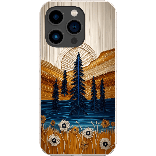 Stepping Green Phone Case Folded Paper Mountain Bio Case